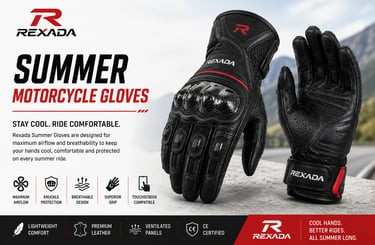 Summer Motorcycle Gloves