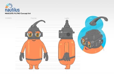 mascote 3D, personagem 3D