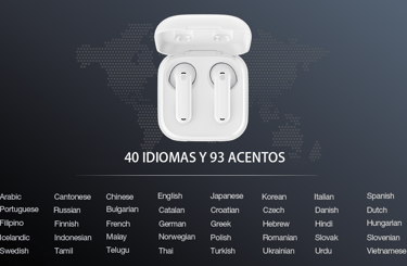 a pair of earphones with earphones and earphones