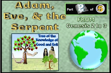 Adam, Eve, & Serpent - from Genesis 2 to 3  - Role-play re-told by Debbie Dunn
