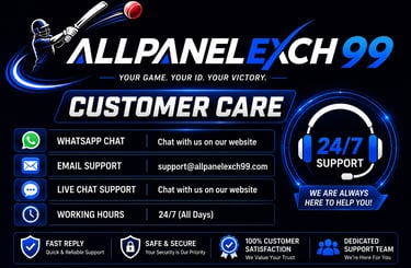 allpanelexch99 Customer care