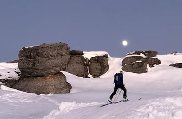 ski de fond skating font d'urle herbouilly hauts plateaux mont aiguille ski de randonnée
