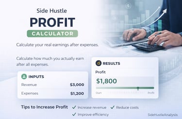 side hustle profit calculator 