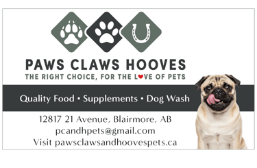 Paws Claws and Hooves Blairmore AB
