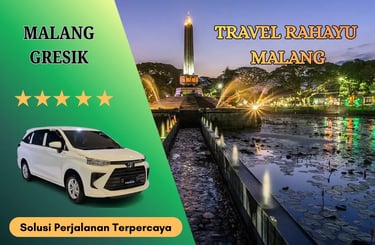 Layanan executive rute Malang Gresik dengan mobil Avanza terbaru dari Travel Rahayu Malang