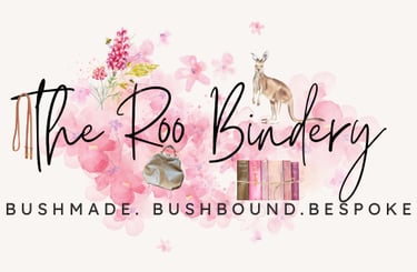 The Roo Bindery logo