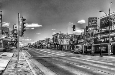 Street view of Montello Wisconsin