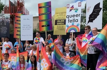 The Isle of Man's first Pride festival was held in 2021