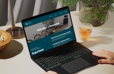 diseño web notaria sanchez y quesada