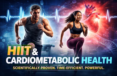 How HIIT Reduces Visceral Fat: The Science Behind Metabolic Risk Reduction