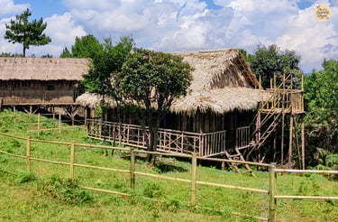 Khasi Heritage Village - a glimpse of Meghalaya's culture in green harmony.