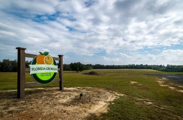 image of signage for citrus farm