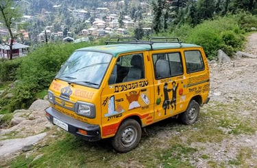 Dharamkot village reflecting Israeli culture Mini israel of India.