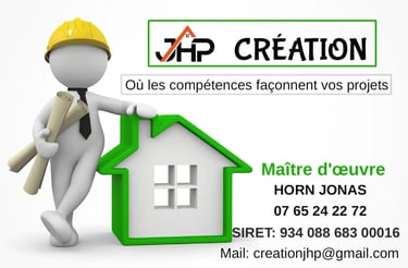 Coordonnées de JHP CREATION : numéro de téléphone, adresse e-mail et adresse physique en Bretagne