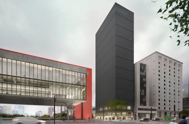 O novo edifício aumentará a área do museu Masp