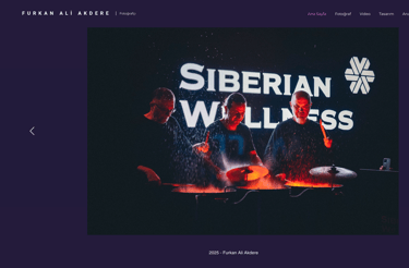 Furkan Ali Akdere Kişisel Web Sitesi Yapımı