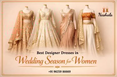 Best Designer Dresses for Wedding Season for Women