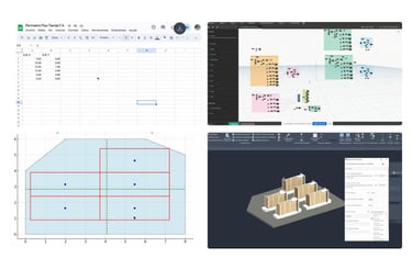 Planos arquitectónicos etiquetados automáticamente con inteligencia artificial, mejorando la organiz