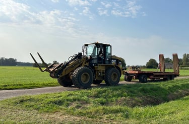 shovel met lader