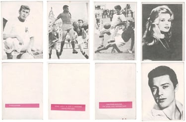 1958 Heliomalt Chocolate Sports Cards from Switzerland Rare Vintage