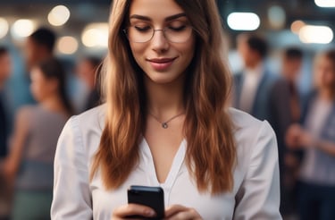 A friendly event coordinator holding a clipboard, ready to assist with your music setup needs.