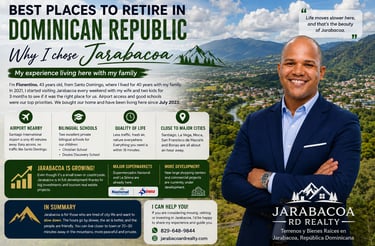 Discover why Jarabacoa is becoming one of the best places to retire in the Dominican Republic.