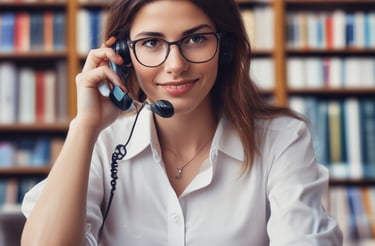 A professional legal office setting with two lawyers discussing documents.