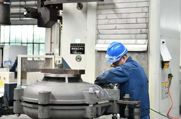 Yongtai Pump factory production workshop