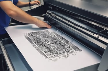 A cozy workspace with a laptop, notebook, and a cup of coffee, inviting contact