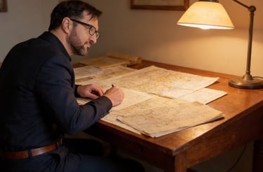 Contactez AlexG Raconte. Alexandre Gagné au travail.