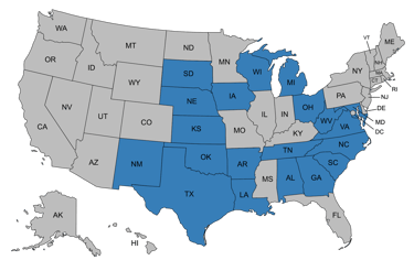Insurance Coverage Map