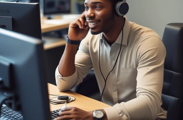A person is working on a car, likely engaged in some form of maintenance or repair. The car's wheel area is covered, and there is a hose or cable nearby. The orange vehicle or truck is parked closely in the background.