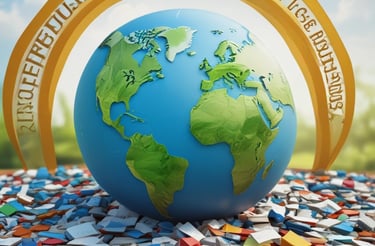 A friendly customer service representative ready to assist with plastic recycling export inquiries.