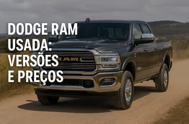dodge ram 2500 estrada de terra