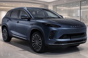 Novo SUV híbrido da Chery Exeed Sterra E05 com grande autonomia e espaço para família