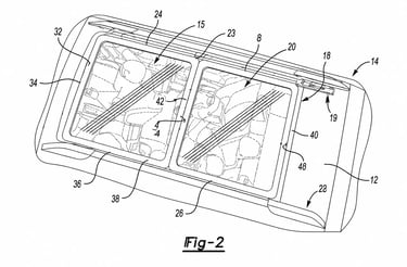 Patente revela teto panorâmico deslizante com dois painéis para o Ford Bronco