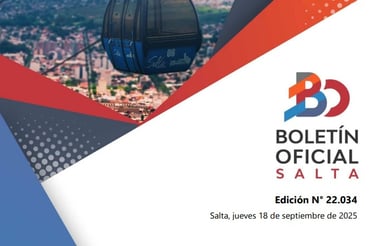 boletín oficial Salta