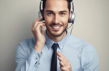 A data center with rows of servers in racks, featuring various network and power connections. Orange and black cables are visible, alongside multiple server units with indicator lights. The environment appears organized with subdued lighting.