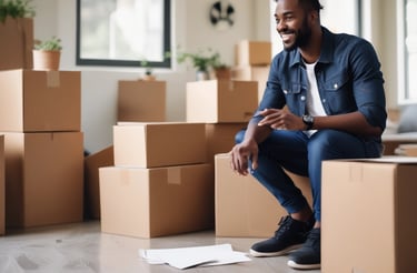 A friendly customer service representative answering a phone call.