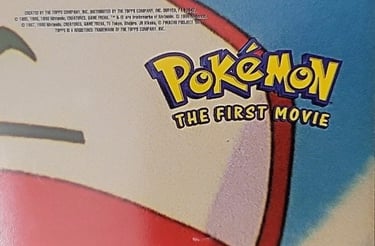 Stickers S16 Topps Pokémon the first movie back