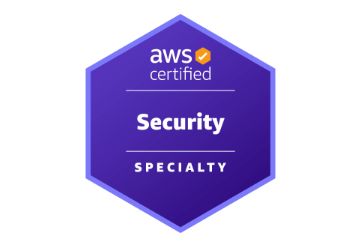 AWS Certified Security Specialty badge for advanced cloud security expertise