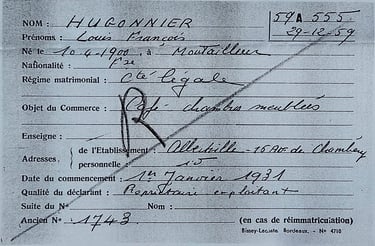 Louis François HUGONNIER