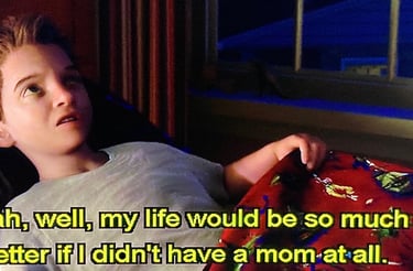 Mars Needs Moms - Milo Badmouths Mother