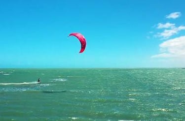 Playa del Carmen, Mexico - Wind surfing & parasailing water sports