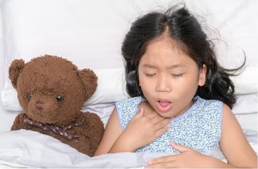 Sakit batuk pilek dan sesak napas pada anak