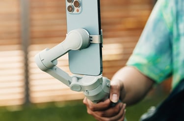 Produção de conteúdo estrategico para redes sociais. Uso do celular para captar videos e filmes