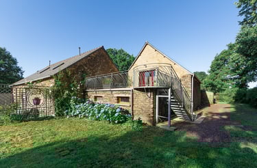 Le gîte et son accès privatif