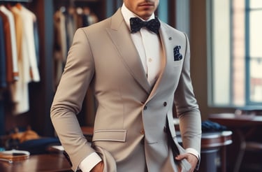 Hands are carefully sewing a piece of fabric, with one person holding a needle and thread while another adjusts delicate sheer material. The fabric beneath includes a mix of yellow and gold sequins, suggesting careful craftsmanship and attention to detail.