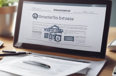 A web page from Razorpay displaying marketing content about financial services. The page includes a 3D illustration of a cube surrounded by floating labels with financial terms like 'Virtual Account' and 'Vendor Payouts'. The text encourages business growth through automated financial solutions. Navigation links for various services are visible at the top.