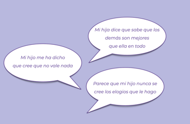 Parece que mi hijo nunca se cree los elogios que le hago
